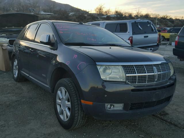 2LMDU68C17BJ12774 - 2007 LINCOLN MKX BLACK photo 1