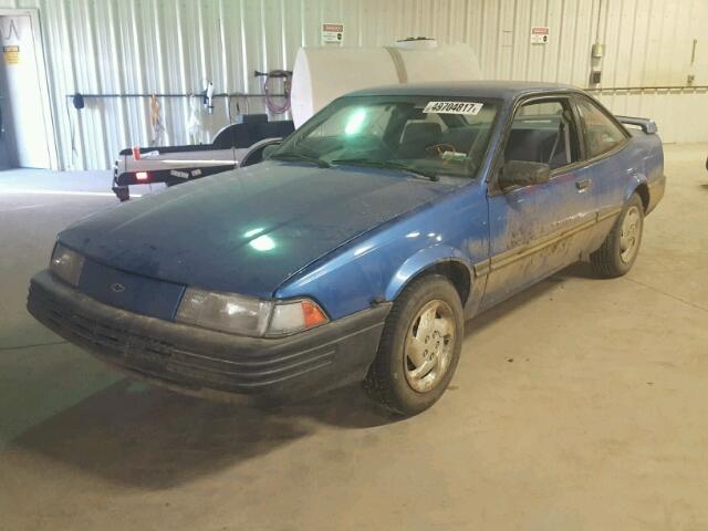 3G1JC1144RS805422 - 1994 CHEVROLET CAVALIER V BLUE photo 2