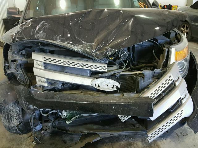 1FMHK8B82CGA37184 - 2012 FORD EXPLORER BLACK photo 9