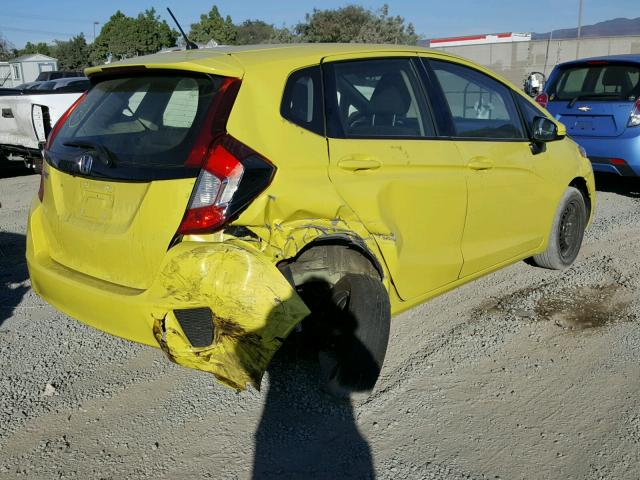 JHMGK5H59GX012881 - 2016 HONDA FIT LX GREEN photo 4