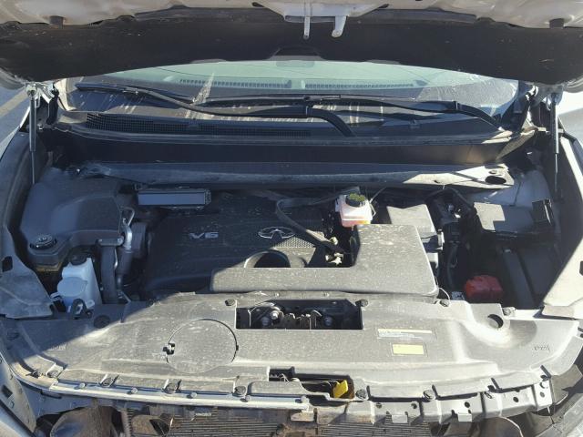 5N1DL0MM3JC515916 - 2018 INFINITI QX60 GRAY photo 7