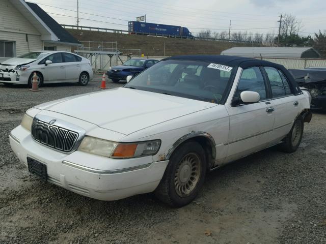 2MEFM75W7XX620729 - 1999 MERCURY GRAND MARQ WHITE photo 2