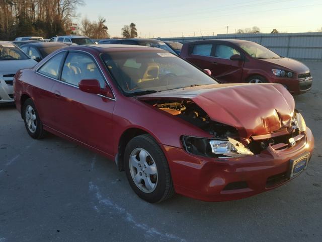 1HGCG32572A018318 - 2002 HONDA ACCORD EX RED photo 1