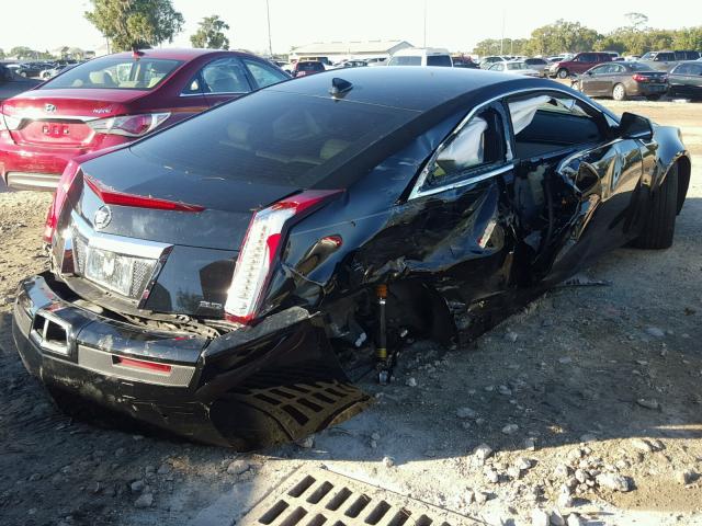 1G6DA1ED6B0162530 - 2011 CADILLAC CTS BLACK photo 4