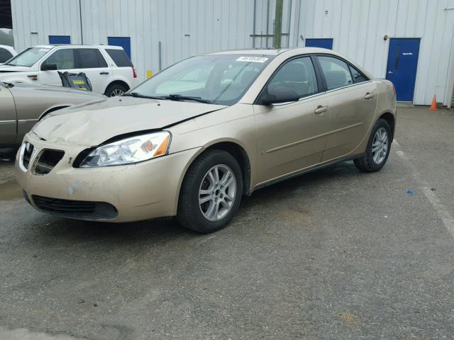 1G2ZG558764104666 - 2006 PONTIAC G6 SE1 TAN photo 2