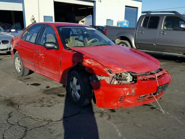 1G1JF52F247265073 - 2004 CHEVROLET CAVALIER L RED photo 1