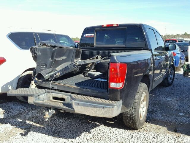 1N6BA07A26N546053 - 2006 NISSAN TITAN XE BLACK photo 4