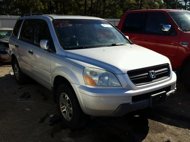 5FNYF18535B012692 - 2005 HONDA PILOT EXL SILVER photo 1