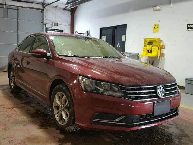 1VWAT7A38GC055914 - 2016 VOLKSWAGEN PASSAT S MAROON photo 1