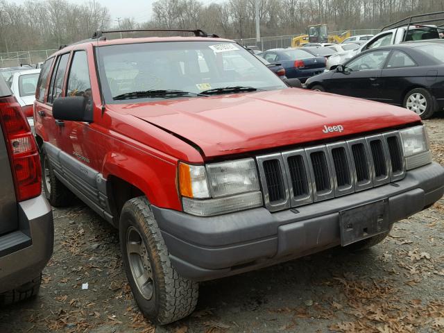 1J4GZ58S5WC258040 - 1998 JEEP GRAND CHER RED photo 1