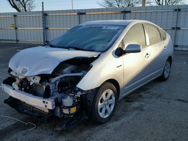 JTDKB20U193504067 - 2009 TOYOTA PRIUS SILVER photo 2