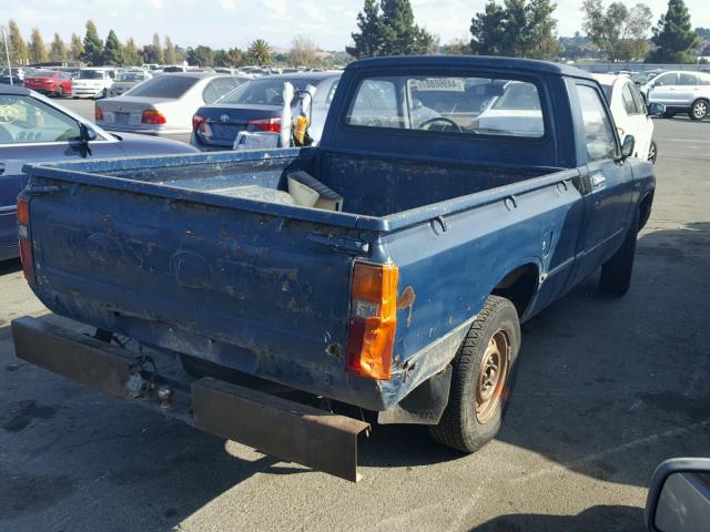 JT4RN34R6D0087704 - 1983 TOYOTA PICKUP 1/2 BLUE photo 4