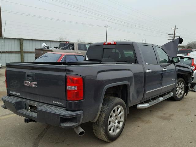 3GTU2WEJ1FG418345 - 2015 GMC SIERRA K15 CHARCOAL photo 4