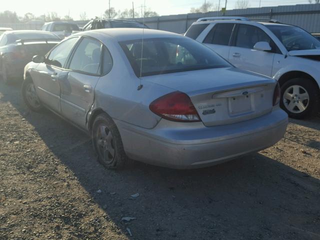 1FAHP53256A232689 - 2006 FORD TAURUS SE SILVER photo 3