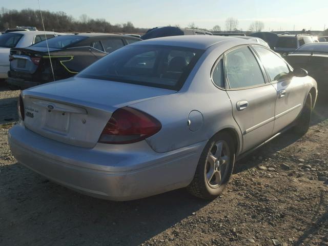 1FAHP53256A232689 - 2006 FORD TAURUS SE SILVER photo 4