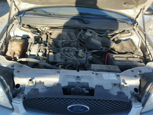 1FAHP53256A232689 - 2006 FORD TAURUS SE SILVER photo 7