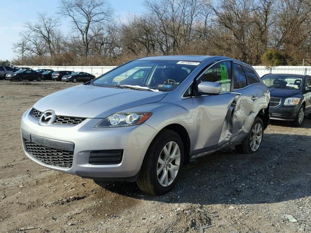 JM3ER29L070166590 - 2007 MAZDA CX-7 SILVER photo 2