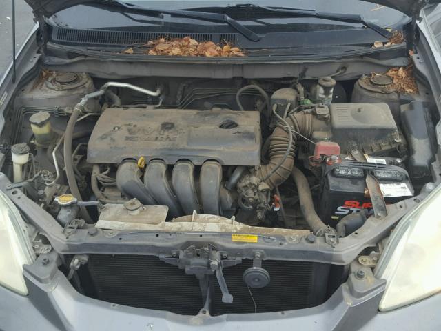 2T1LR32E14C216352 - 2004 TOYOTA COROLLA MA GRAY photo 7