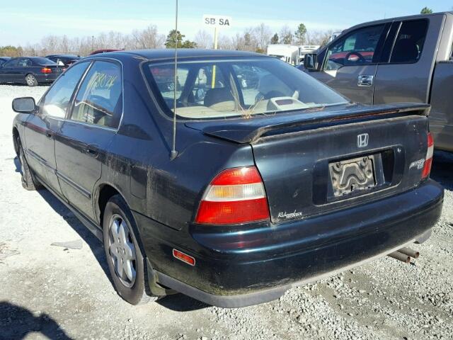 1HGCE6663SA026684 - 1995 HONDA ACCORD EX BLUE photo 3