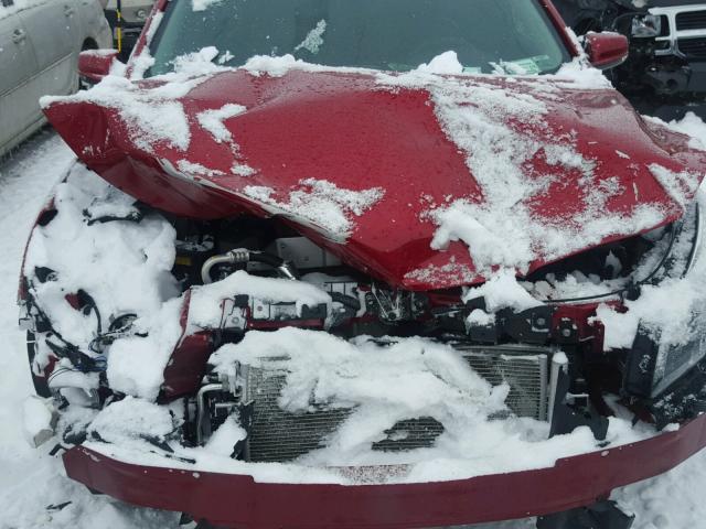 1G11C5SL3EF141531 - 2014 CHEVROLET MALIBU 1LT Կարմիր լուսանկար 7