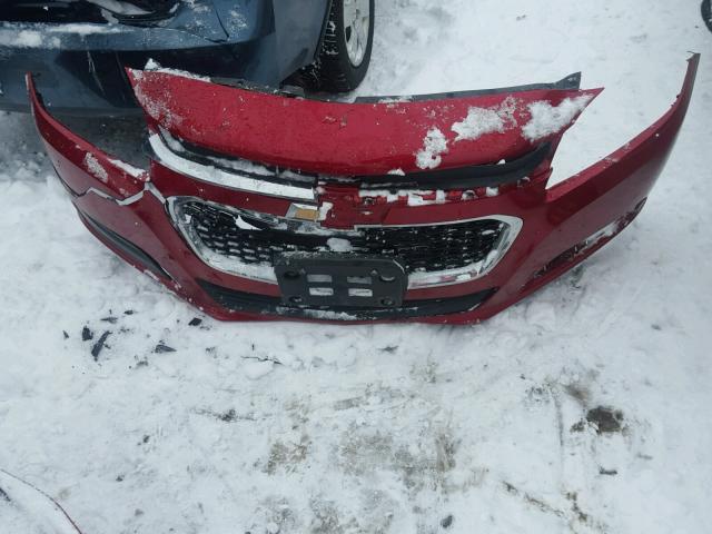 1G11C5SL3EF141531 - 2014 CHEVROLET MALIBU 1LT Կարմիր լուսանկար 9