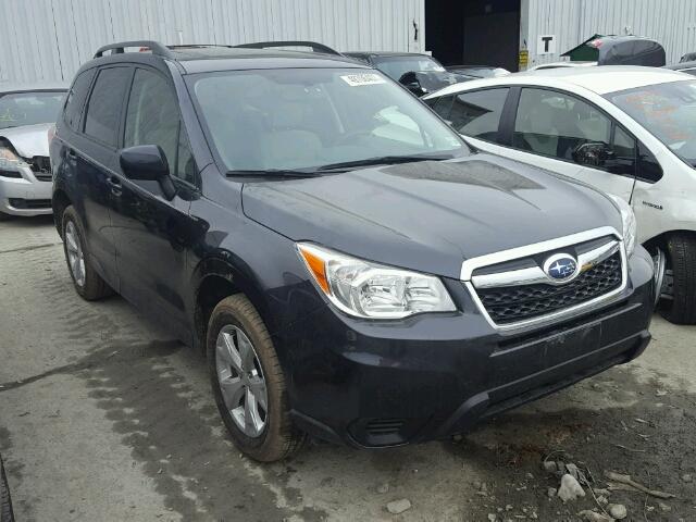 JF2SJADC5GH542692 - 2016 SUBARU FORESTER 2 BLACK photo 1