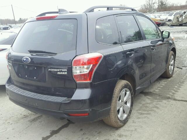 JF2SJADC5GH542692 - 2016 SUBARU FORESTER 2 BLACK photo 4