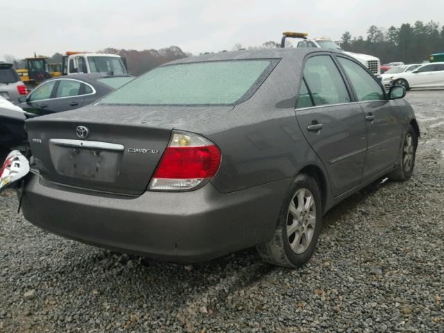 4T1BE32K35U969801 - 2005 TOYOTA CAMRY LE 灰色 照片 4