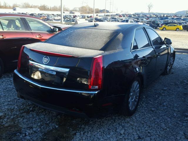 1G6DC5EY2B0133952 - 2011 CADILLAC CTS BLACK photo 4