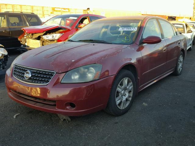 1N4AL11D25N928962 - 2005 NISSAN ALTIMA S RED photo 2