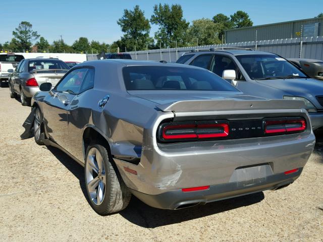 2C3CDZBT8JH211655 - 2018 DODGE CHALLENGER SILVER photo 3