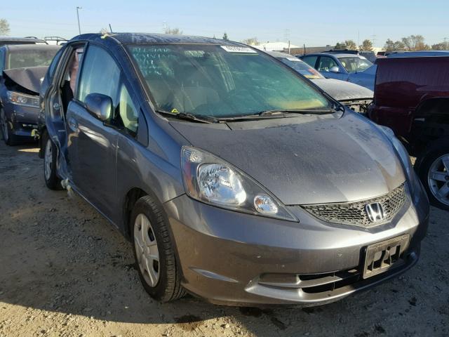 JHMGE8H36DC078542 - 2013 HONDA FIT CHARCOAL photo 1