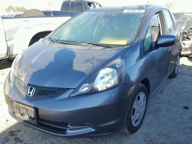 JHMGE8H36DC078542 - 2013 HONDA FIT CHARCOAL photo 2