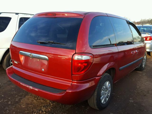 1A4GP45R36B609681 - 2006 CHRYSLER TOWN & COU MAROON photo 4