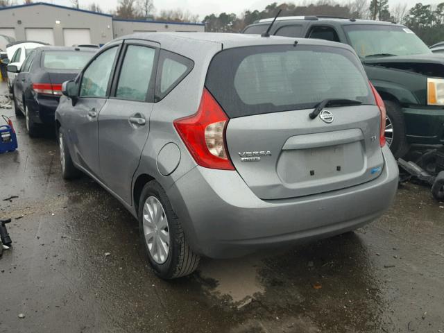 3N1CE2CP3EL390883 - 2014 NISSAN VERSA NOTE GRAY photo 3