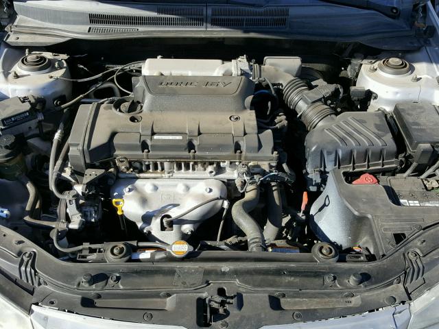 KNAFE122175412616 - 2007 KIA SPECTRA EX SILVER photo 7