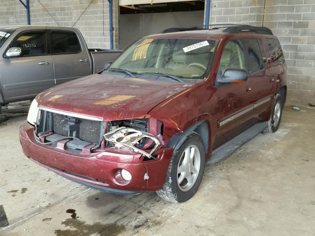 1GKES16S926106028 - 2002 GMC ENVOY XL BURGUNDY photo 2