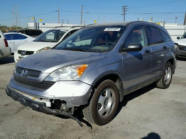 JHLRE38328C029635 - 2008 HONDA CR-V LX SILVER photo 2