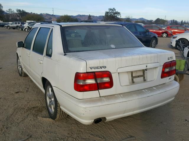 YV1LS56D8X1604764 - 1999 VOLVO S70 GLT WHITE photo 3