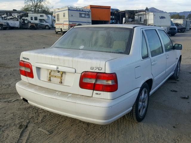 YV1LS56D8X1604764 - 1999 VOLVO S70 GLT WHITE photo 4