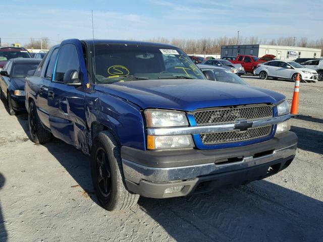 3GNEC12T54G146588 - 2004 CHEVROLET AVALANCHE BLUE photo 1