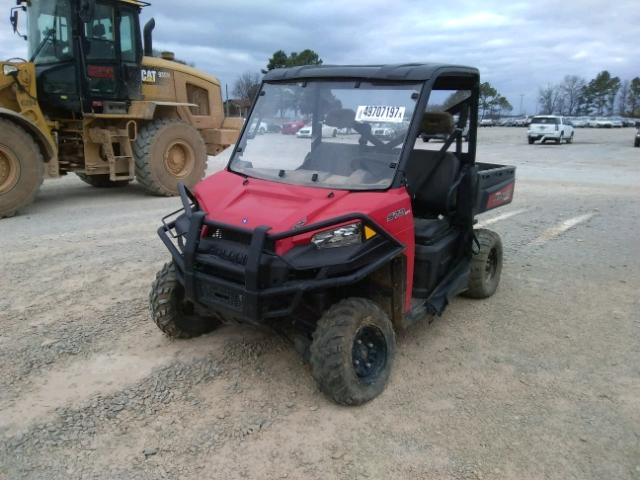 3NSRTA578FG878417 - 2015 POLARIS RANGER 570 RED photo 2