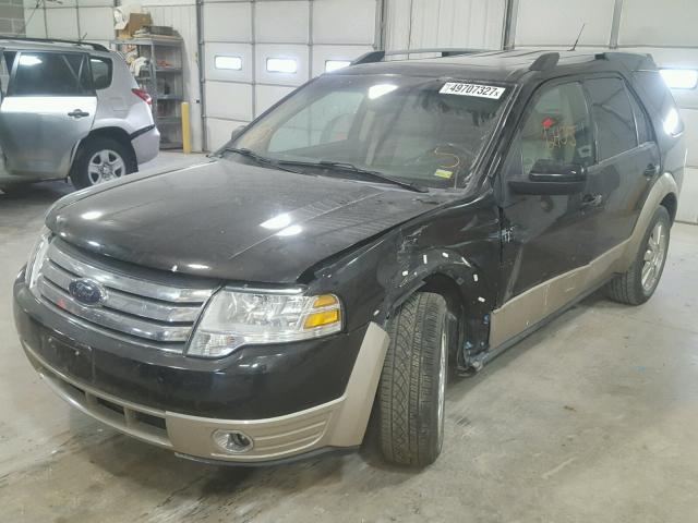 1FMDK07W09GA04040 - 2009 FORD TAURUS X E BLACK photo 2