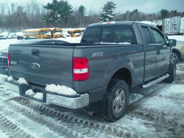 1FTRX14W78FB34861 - 2008 FORD F150 GRAY photo 4