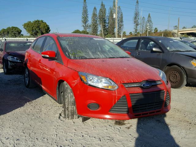 1FADP3K28EL230829 - 2014 FORD FOCUS SE RED photo 1