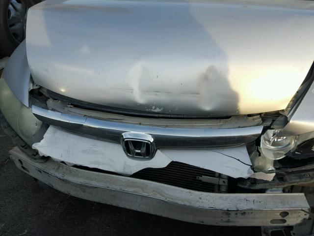 1HGFA16546L078693 - 2006 HONDA CIVIC LX SILVER photo 7