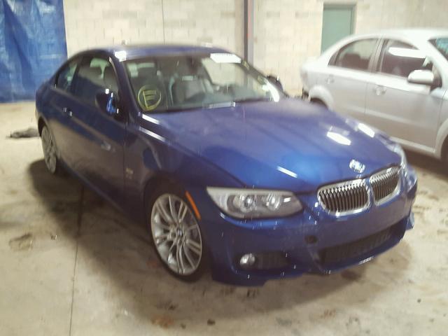 WBAKF3C58BE567303 - 2011 BMW 328 XI BLUE photo 1