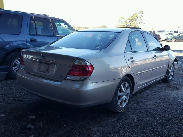 4T1BF30K45U087892 - 2005 TOYOTA CAMRY LE ოქროსფერი ფოტო 4