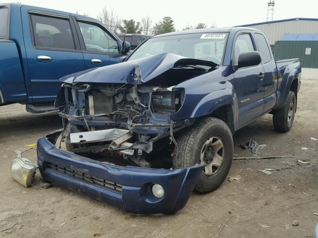 5TEUU42N87Z427247 - 2007 TOYOTA TACOMA ACC BLUE photo 2