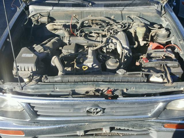 4TAUN41B4SZ031868 - 1995 TOYOTA TACOMA GREEN photo 7